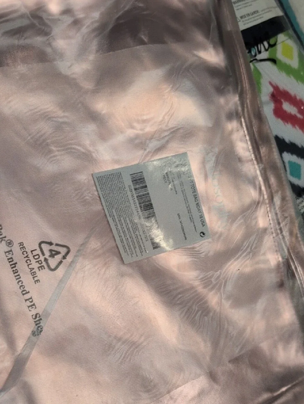 Philosophy Pale Pink Shimmer Tote